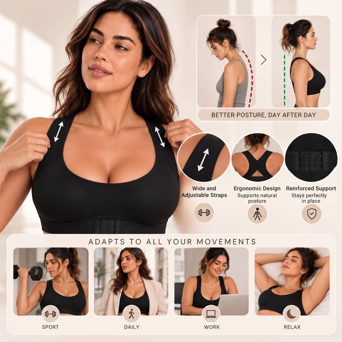 Wireless Posture Corrector Bra VIP