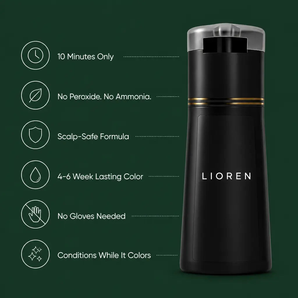 The 10-Minute Gray Coverage Shampoo