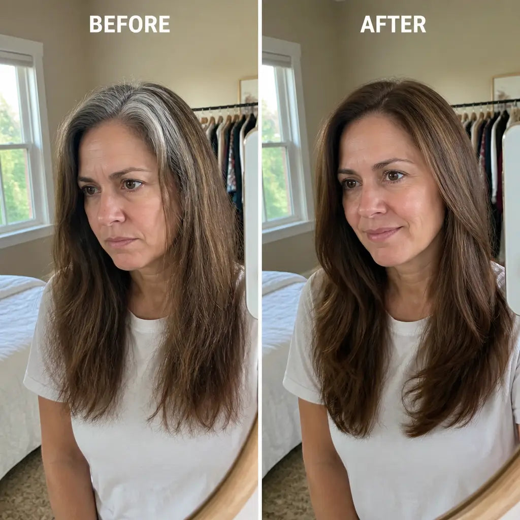 The 10-Minute Gray Coverage Shampoo