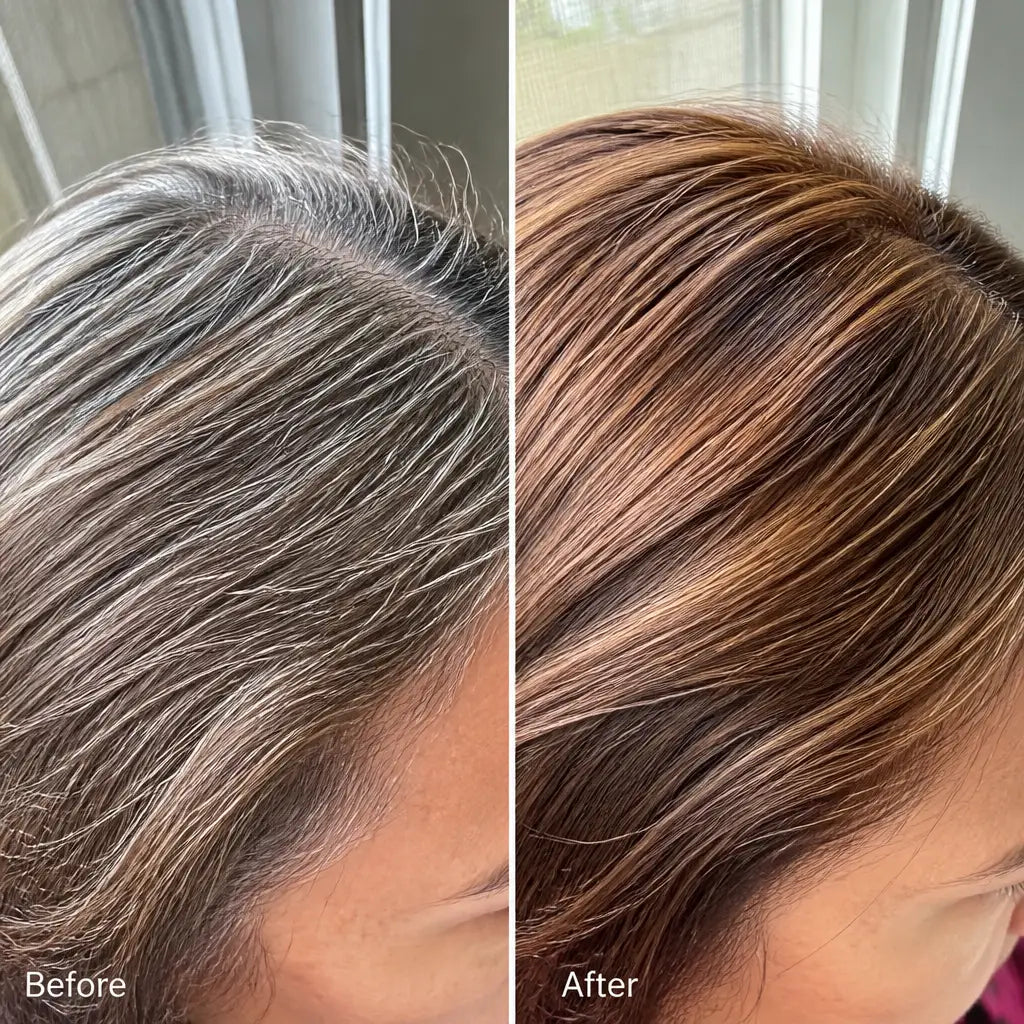 The 10-Minute Gray Coverage Shampoo